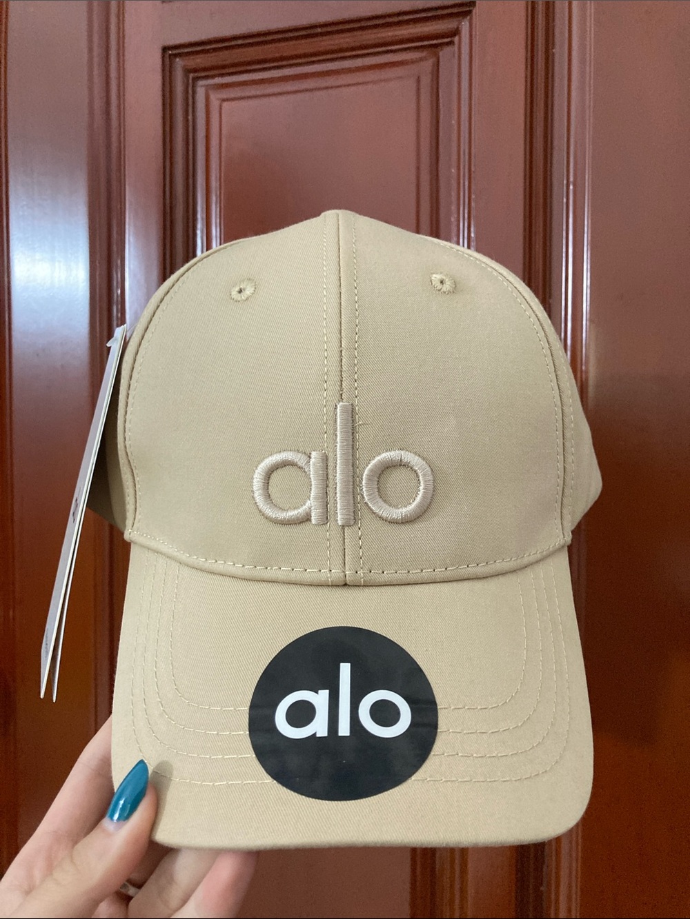 Alo Beige Baseball Cap